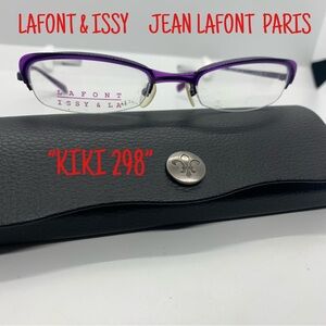 La font & Issy KiKi 298 Women’s Eyeglass frames.